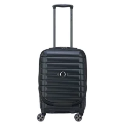 Online Delsey Shadow 5.0 Cabin Trolley Front Pocket 55 Expandable black