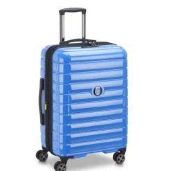 Clearance Delsey Shadow 5.0 Trolley 66 Expandable light blue