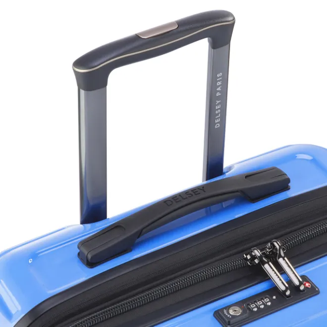Clearance Delsey Shadow 5.0 Trolley 66 Expandable light blue