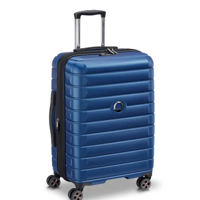 Outlet Delsey Shadow 5.0 Trolley 66 Expandable blue