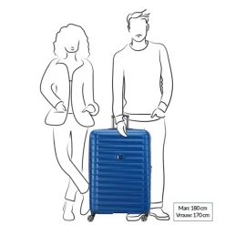 Online Delsey Shadow 5.0 Trolley 82 Expandable blue