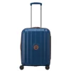 Best Delsey St Tropez 4 Double Wheels Slim Cabin Trolley 55 navy