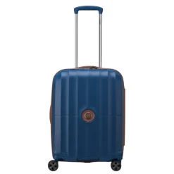 Best Delsey St Tropez 4 Double Wheels Slim Cabin Trolley 55 navy