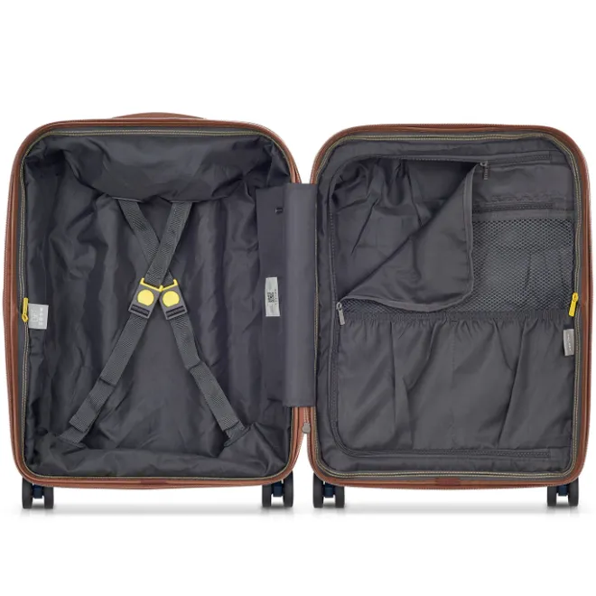 Best Delsey St Tropez 4 Double Wheels Slim Cabin Trolley 55 navy