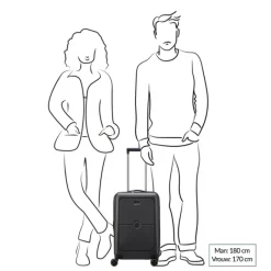 Hot Delsey Turenne 2.0 Cabin Trolley S Front Pocket dark blue