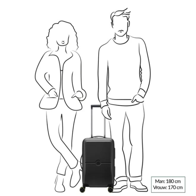 Clearance Delsey Turenne 2.0 Cabin Trolley S 55/35 black