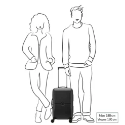 Sale Delsey Turenne 2.0 Cabin Trolley S 55/35 dark blue