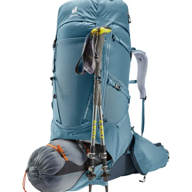 Clearance Deuter Aircontact Core 60+10 atlantic/ink