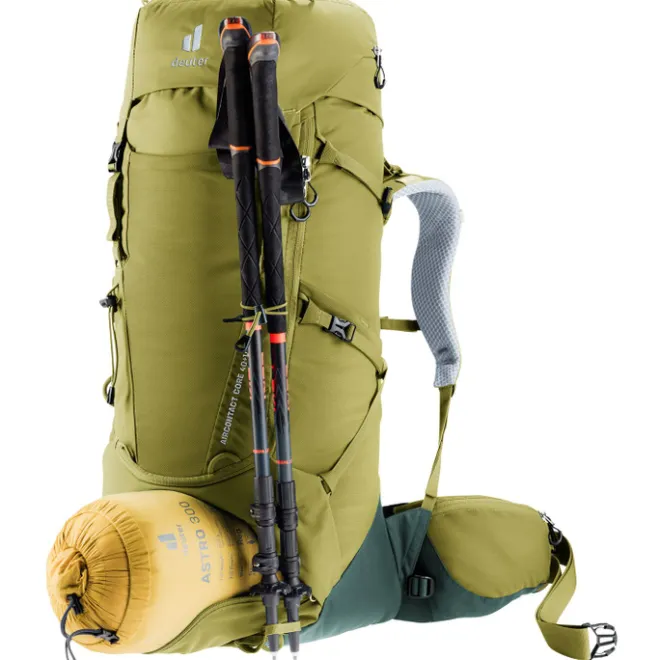 Clearance Deuter Aircontact Core 40+10 cactus/ivy