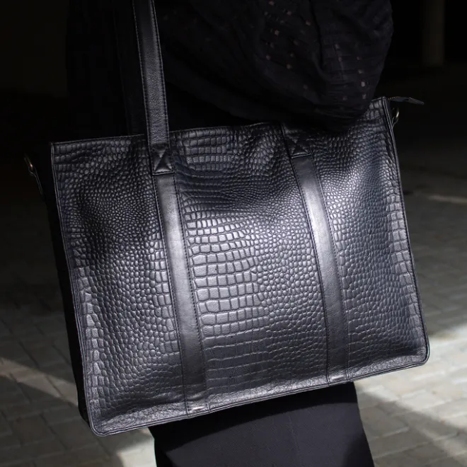 Clearance DIMAGINI Lana Croco Workbag 15.6" black