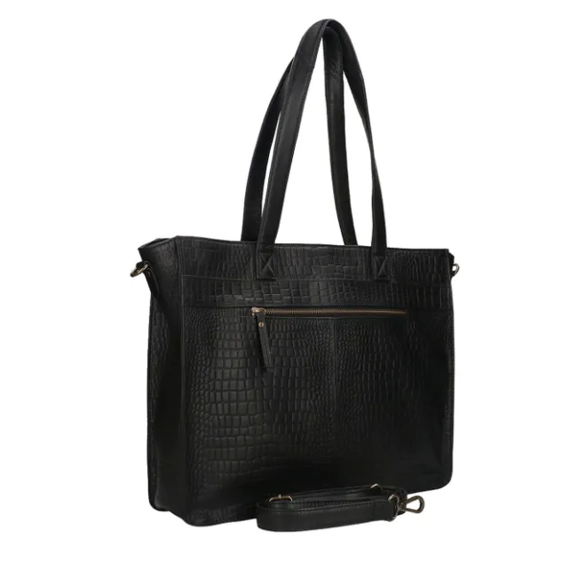Clearance DIMAGINI Lana Croco Workbag 15.6" black