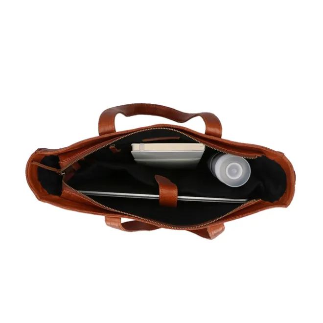 New DIMAGINI Lana Workbag 15.6" cognac
