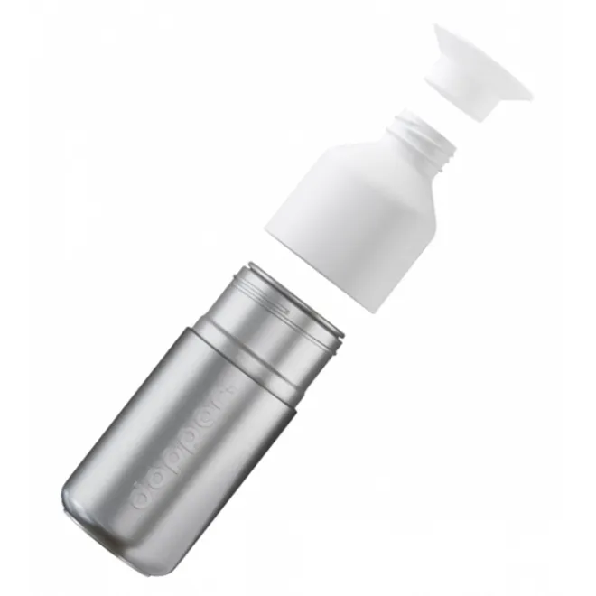 Clearance Dopper Steel Drinkfles 350 ml silver