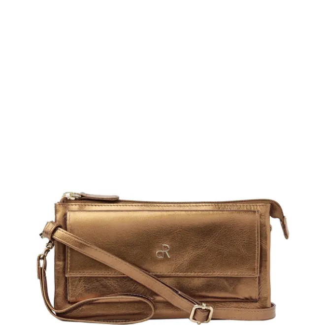 Discount dR Amsterdam Metallics Shoulderbag - Clutch I gold