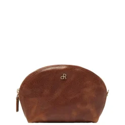 Online dR Amsterdam Milan Make-Up Bag cognac