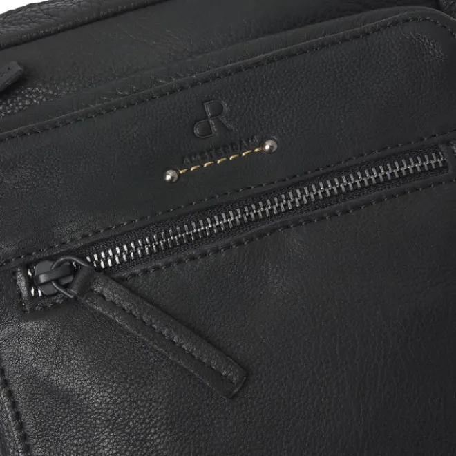 Discount dR Amsterdam Tampa Schoudertas black