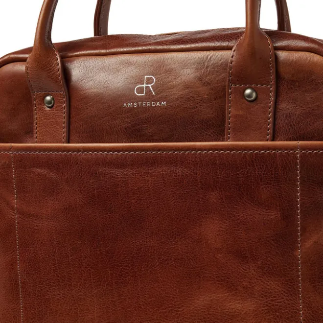 Best dR Amsterdam Traverse Backpack cognac
