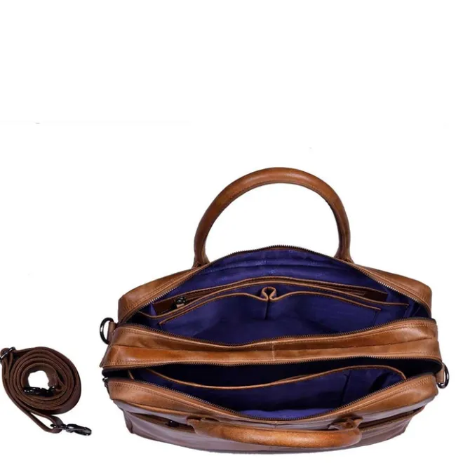 Best DSTRCT Fletcher Street Workingbag 15.6" cognac