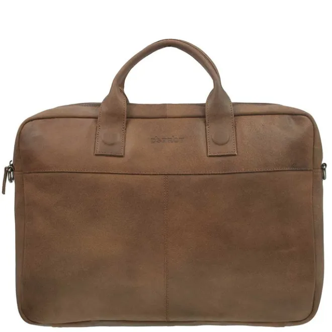 Outlet DSTRCT Fletcher Street Workingbag 17" cognac