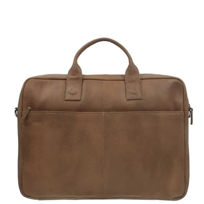 Outlet DSTRCT Fletcher Street Workingbag 17" cognac