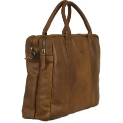 Hot DSTRCT Limited Double Zip 15'' Laptoptas cognac