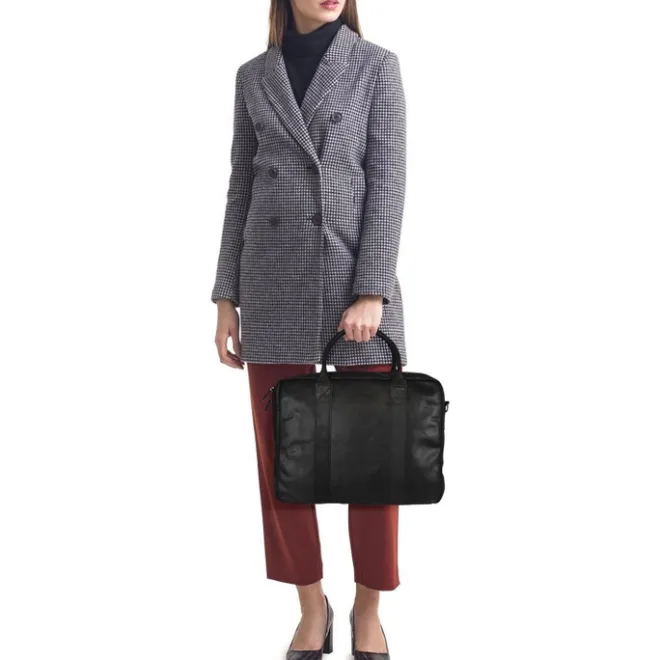 Best DSTRCT Limited Double Zip 15'' Laptoptas zwart