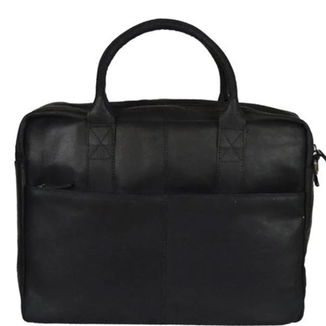Best DSTRCT Limited Double Zip 15'' Laptoptas zwart