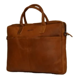 Clearance DSTRCT Limited Laptoptas 17'' cognac