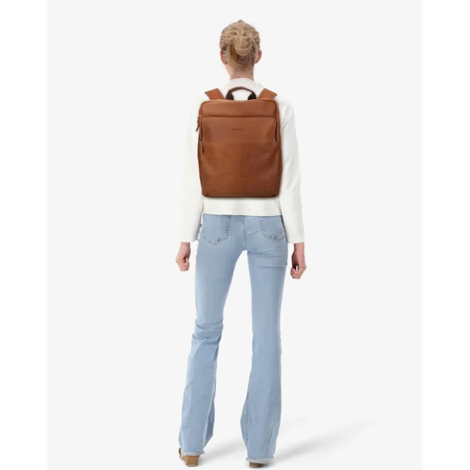 Best DSTRCT Limited Rugtas 15.6'' Laptoptas cognac