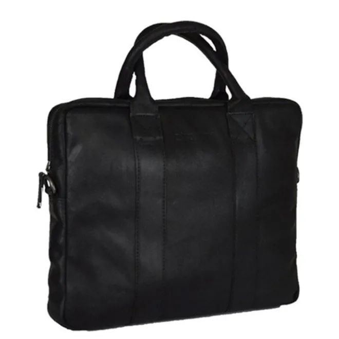 Clearance DSTRCT Limited Single Zip 14'' Laptoptas zwart