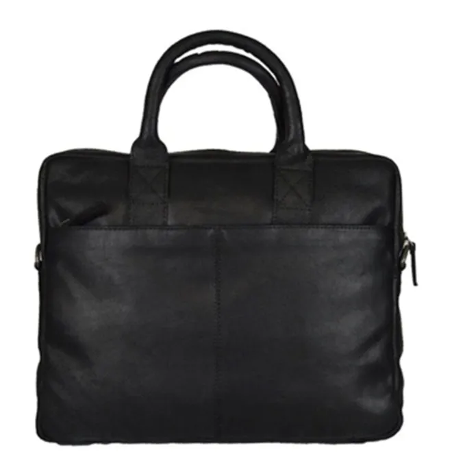 Clearance DSTRCT Limited Single Zip 14'' Laptoptas zwart