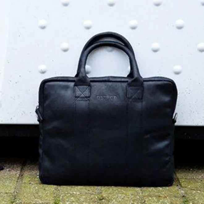 Clearance DSTRCT Limited Single Zip 14'' Laptoptas zwart