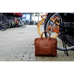 Sale DSTRCT Main Street Workingbag 13.3'' cognac