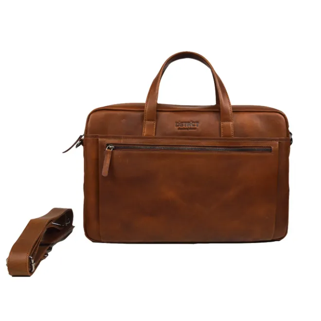 Discount DSTRCT Premium Collection Laptopbag 15,6" cognac