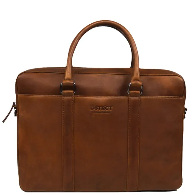 Online DSTRCT Premium Collection Laptopbag 15,6" cognac