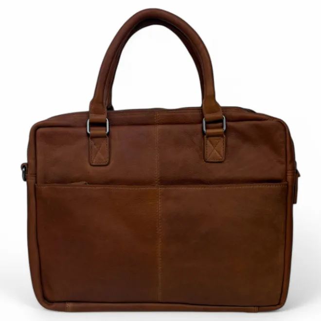 Discount DSTRCT Preston Park Laptop Workingbag 15.6" cognac