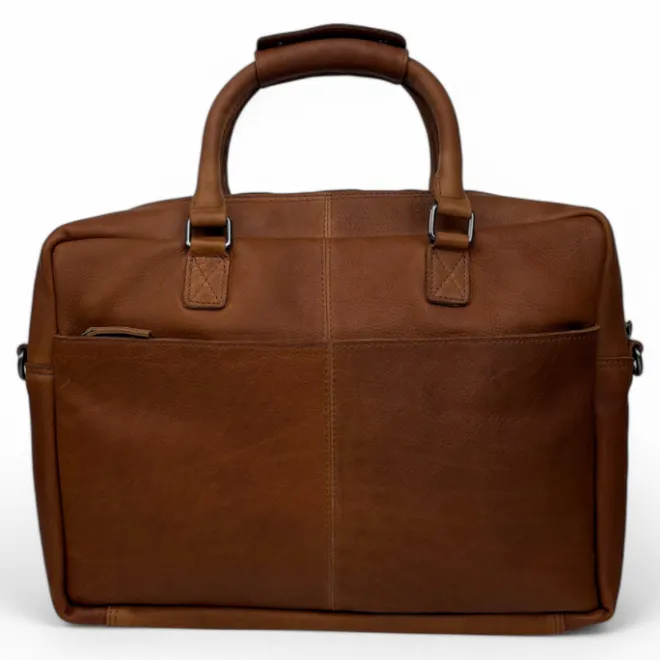 DSTRCT Preston Park Laptop Workingbag 17" cognac
