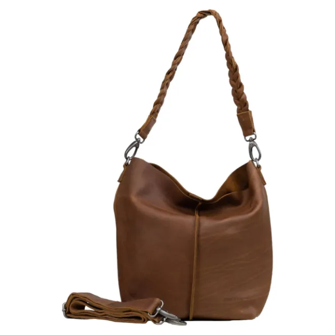 Online DSTRCT Preston Park Pouch Shoulder Bag 386830 cognac