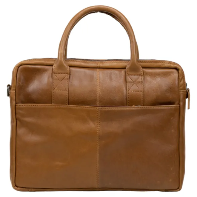Discount DSTRCT State Street Workingbag 15.6" cognac