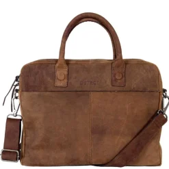 Outlet DSTRCT Wall Street Laptopbag 14" brown