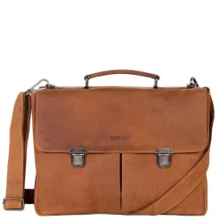 New DSTRCT Wall Street Workingbag 15" cognac
