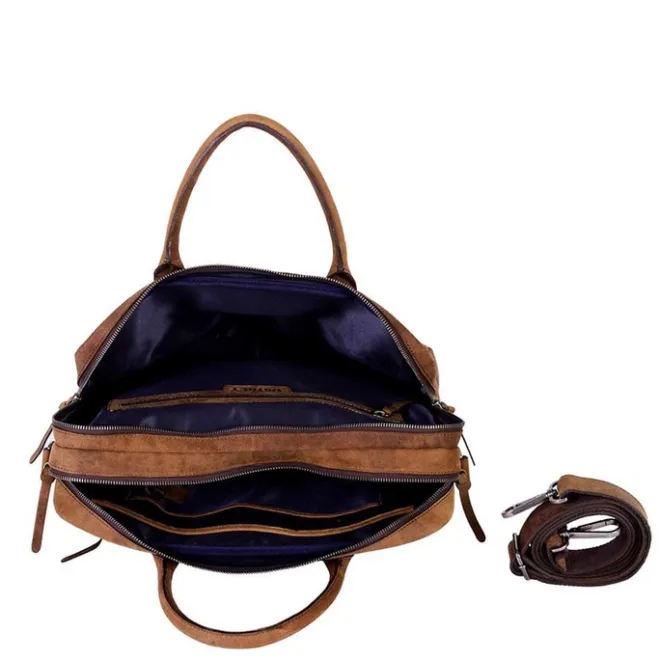 New DSTRCT Wall Street Workingbag 15.6" brown