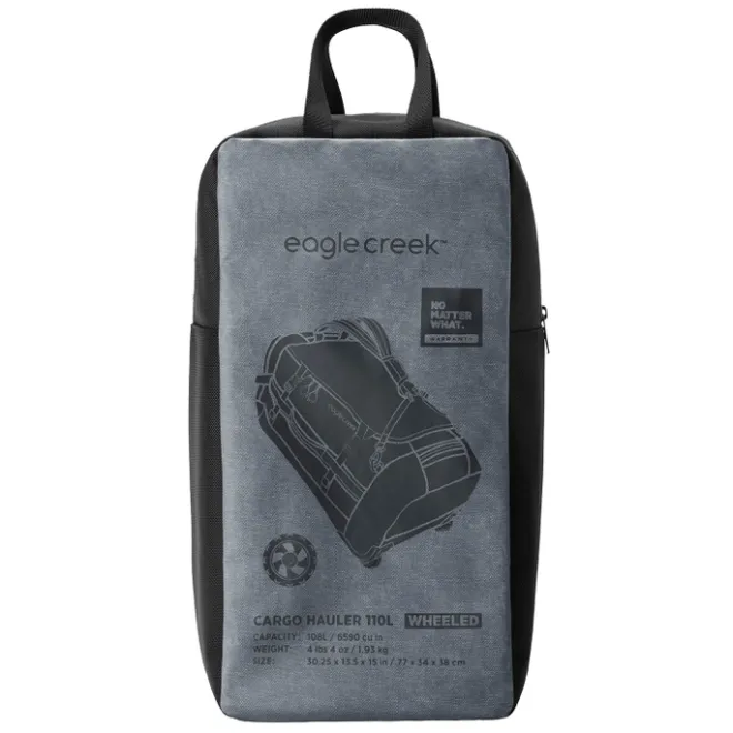 Clearance Eagle Creek Cargo Hauler Wheeled Duffel 110L charcoal