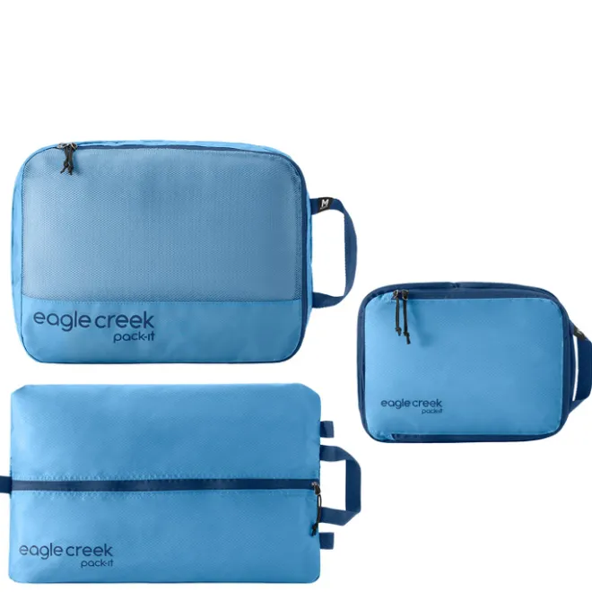 Hot Eagle Creek Pack-It Essentials Set blue dawn