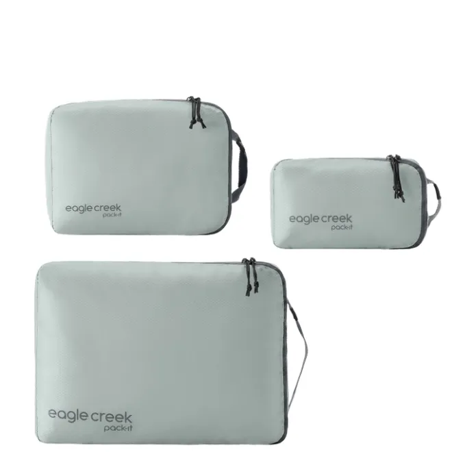 Outlet Eagle Creek Pack-It Isolate Cube Set XS/S/M storm grey