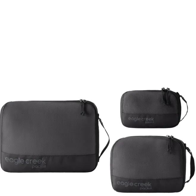 Clearance Eagle Creek Pack-It Reveal Cube Set XS/S/M black
