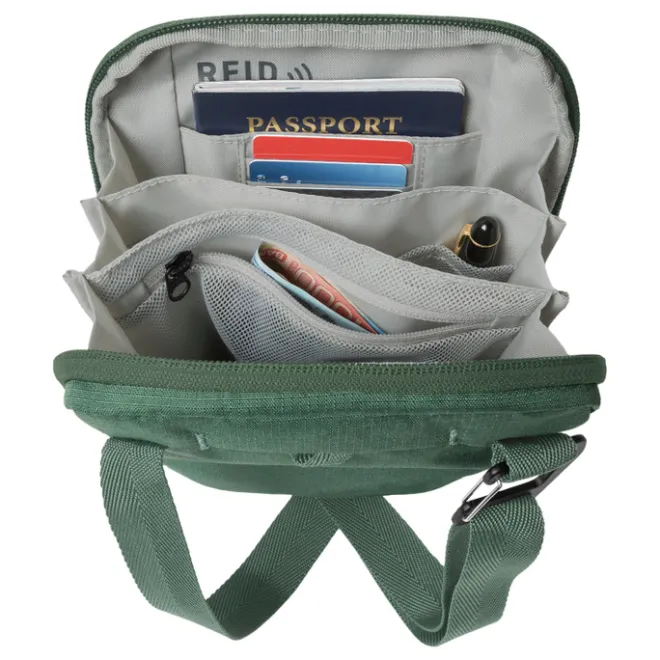 Hot Eagle Creek Stash RFID Crossbody Bag grass green