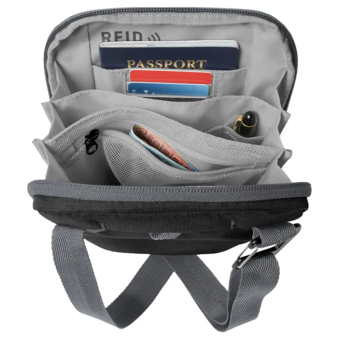 Online Eagle Creek Stash RFID Crossbody Bag black