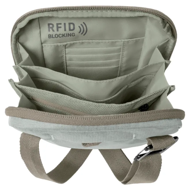 New Eagle Creek Stash RFID Crossbody Bag storm grey