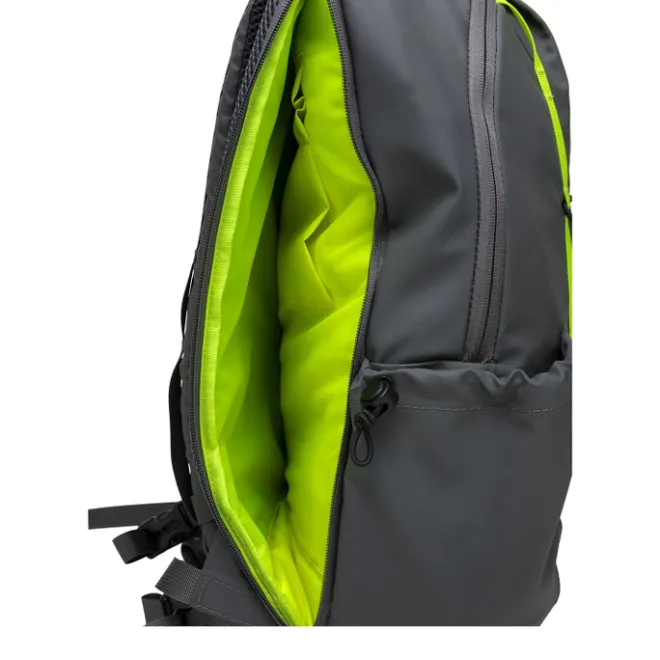 New Elliker Keswick Zip Top Backpack 22L greyneon